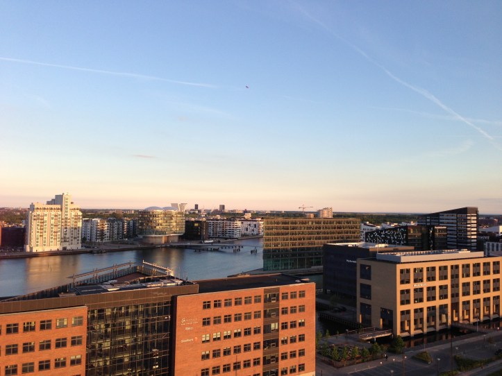 view over Copenhagen harbour